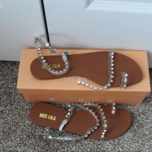 Shoes - Miss Lola Clear Sandal Shoes - Miss Lola Clear Sandal